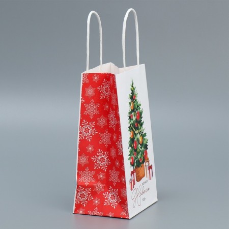 Package gift craft "Cosiness in the house", 12 x 21 x 9 cm, New Year-2