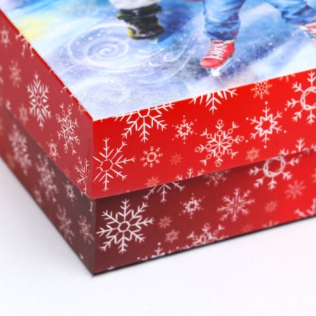 Gift box team "Winter Fun", 16.5 x 12.5 x 5.2 cm-8