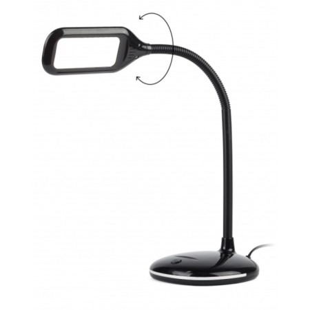 LED desktop lamp, black color-6
