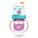 A bottle of feeding "daughter", a classic throat, with handles, 150 ml., 0 months, pink color