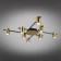 Ceiling chandelier Elwisia GU10 200W