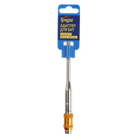 Adapter for tundra bit, angular up to 20 °, rotary, 140 mm-6