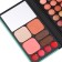 A set of decorative cosmetics (highlighter, shadows for eyebrows, blush, glitter, eye shadow)