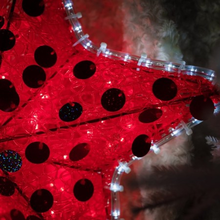 LED figure "Star", 57 × 80 × 23 cm, 20 watts, 220 B-2