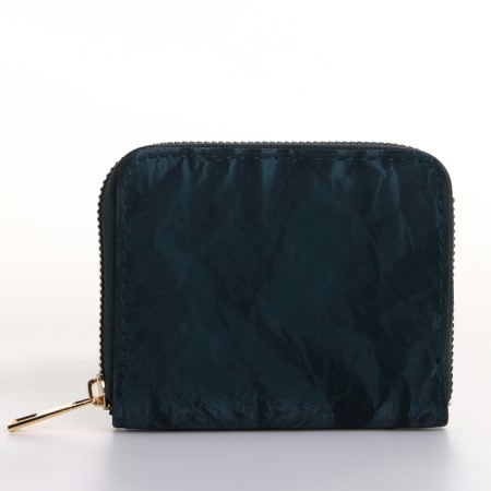 Women's wallet with lightning, green color-2