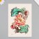 Tattoo on the body color "delicate fish" 26.1x14.6 cm