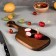 Moister board Magistro, 32.5 × 12.5 × 2 cm, a single cedar array, chocolate color