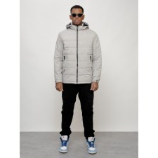 Male spring jacket, size 54, light-gray color