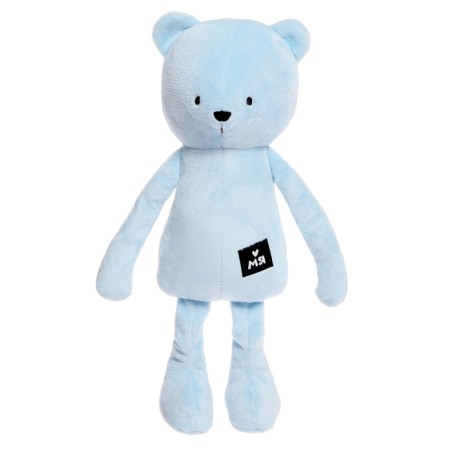 Soft toy "Bear George", 33 cm, blue color