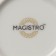 Porcelain salad Magistro la Perle, 600 ml, D = 15 cm, white color