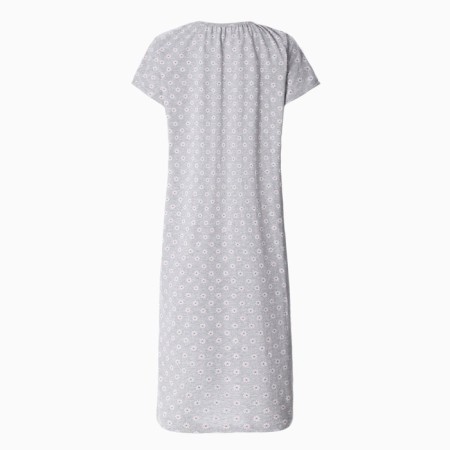Night shirt female, gray color, size 56-4
