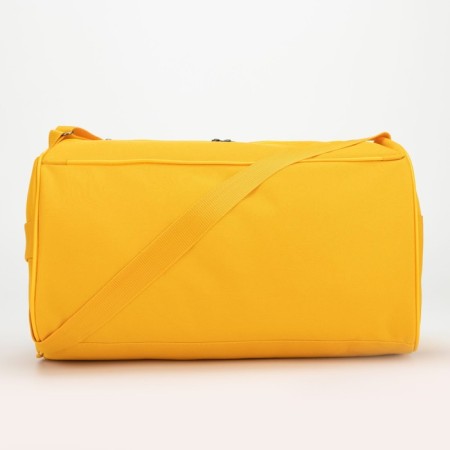 Sports bag with lightning, external pocket, yellow color-3
