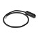 Connector for input ARTE LAMP Expert-CCCESSORES A590106, 1.3x7.5x2.2 cm, black