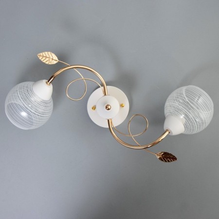 Causte "Viva" 2he27 40W white-gold 56x23x23 cm Bayerlux-2