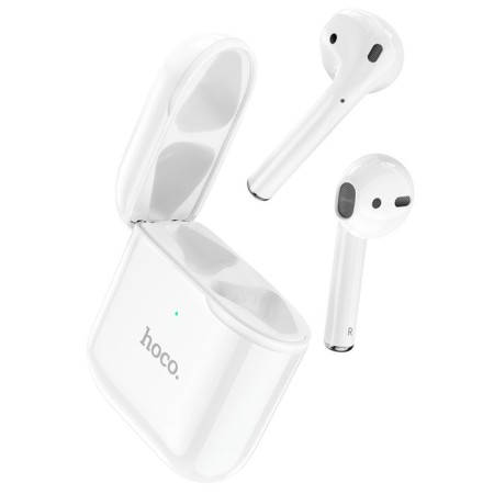 Hoco Ew06, TWS, wireless headphones, inserts, BT 5.1, 35/300 mAh, white