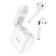 Hoco Ew06, TWS, wireless headphones, inserts, BT 5.1, 35/300 mAh, white