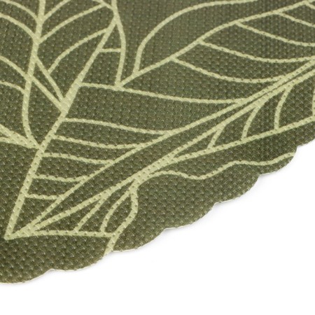 Serving napkin "Leaves", d = 38 cm-2