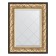 Mirror with engraving in the baguette frame, Baroque gold 106 mm, 60x77 cm