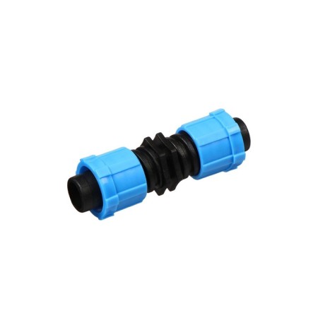 Club-connector for drip tape, 16 mm, plastic, Greengo-1