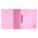 Folder on 2 rings A4 Calligrata, 40mm, 700mm, pocket at the end, pink lemonade