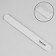 File - emery, abrasiveness 180/240, 18 cm, packing 20 pcs, color gray