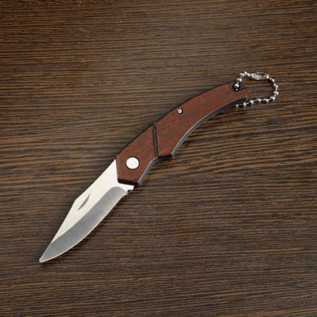 Folding "Breeze" 12cm, blade 50mm/1.4mm, with a chain