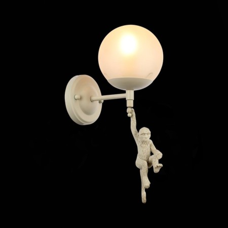 Wall lamp EVOLUCE. Sle115101-01. Tenato. 1x60 W, E27, 10.5x27 cm, white color-1