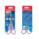 Baby scissors for left -handed 13.5 cm, Erichkrause Joy Pastel, with a ruler on blades, rounded ends, blister