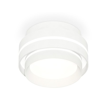Ambrella Light Acrylic lamp, XS8412004, GX53 LED 12 W, white sand color, white matte