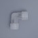 Luazon Lighting Corner Connector for a Light Cord 13 mm, 2-pin