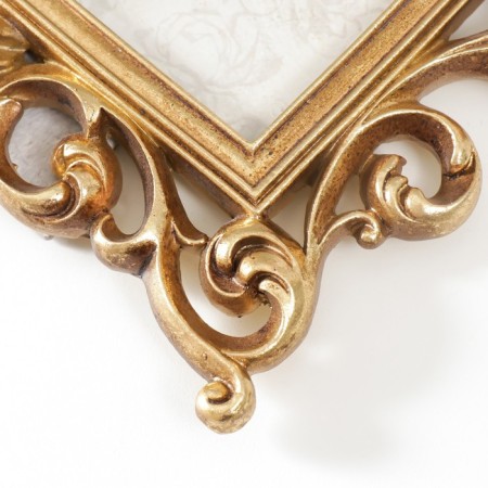 Photo frame Polystone 13x18 cm "Parrots" Ogent gold 28.5x23 cm-2