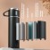 Set "Master K": a thermos 500 ml and 3 circles 160 ml, retains heat 12 hours, black