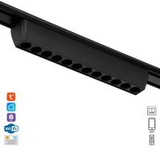 SLIM SLIM Linza-23 LED LED 12W 3000K-6000K 48V CRI90 Black 3.2x3.8x23cm