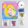 Diamond mosaic on a box, 14x14 cm, princesses