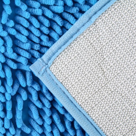 Bath and toilet rug “Books Long”, 49 × 76 cm, blue color-2