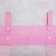 Grid for storing toys in the bathroom, pink color