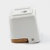 Porcelain Bank for bulk products with a spoon Bellatenero, 280 ml, white color