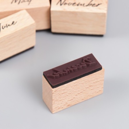 Printing tree "month" set 12 pcs-2