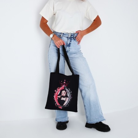 Bag Schoper "Korea", 35x0.5x40 cm, department without lightning, without lining, black-6
