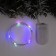 Garland "thread" 1 m dew, ip20, silver thread, 10 LED, glow of multi, CR2032x2