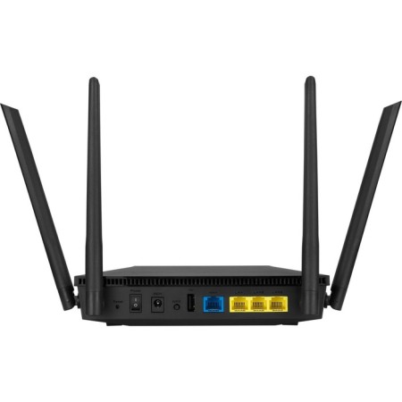 Wireless ASUS RT-AX53U AX1800, 1000 Mbps, 4G Ready, 3 ports, black-3
