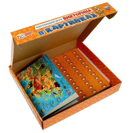 Викторина в картинках «Животные мира», 1-8 игроков, 5+-1
