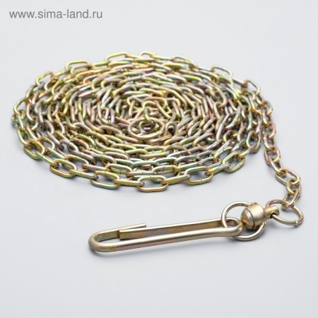 A chain for leaning dogs, 5m, caliber 3*16 mm, yellow-1