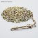 A chain for leaning dogs, 5m, caliber 3*16 mm, yellow