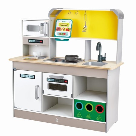 Game Kitchen "Deluxe", with accessories, light and sound-1