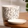 Pot Flower cats White Book №1, 0.8 l, D - 12 cm