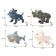 Game set "Wild tooth", 4 figures