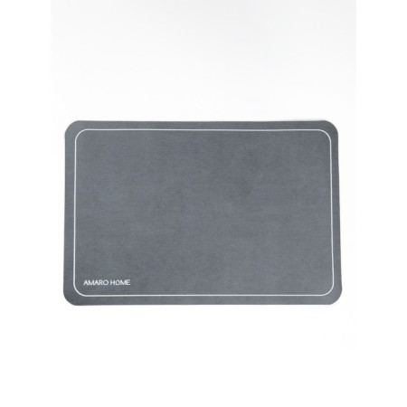 Dishes for dishes with the absorbent effect of Amaro Home, 40x60cm, color wet asphalt-8