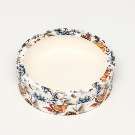 Box for Makarun tube with the window "Mandarin", 20 x 6 cm-2