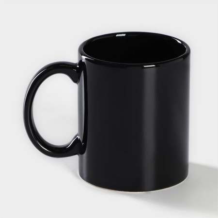 Homeleon mug ceramic fuel level "Fuel level", 350 ml, black color-2